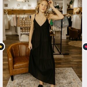 RHYTHM | NWT Classic Women's Amy Tiered Midi Dress size XL/14